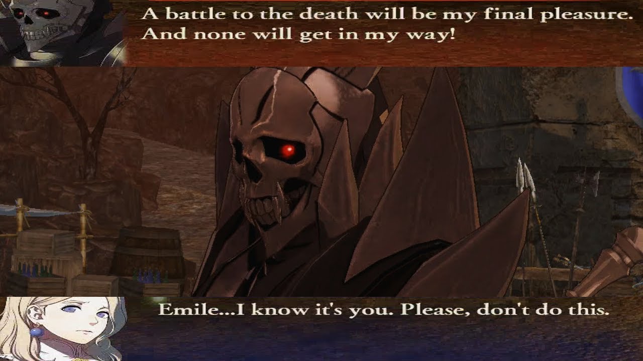 Fire Emblem Warriors: Three Hopes - Mercedes vs Death Knight Unique Dialogue At Ailell
