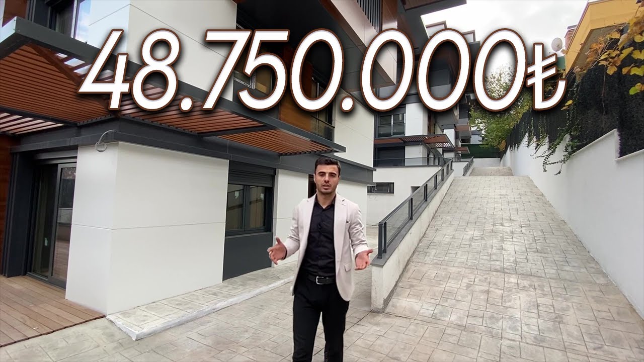 İstanbul Üsküdar'da Şehrin Göbeğinde Yeni İnşa Edilmiş Villaları Geziyoruz
