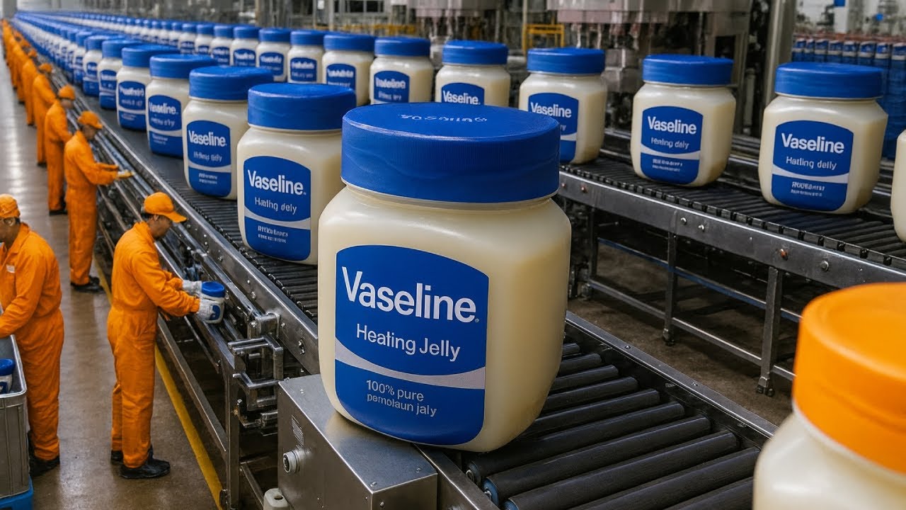 How Vaseline Is Really Made &ndash; The Full Factory Breakdown Unbelievable Process!