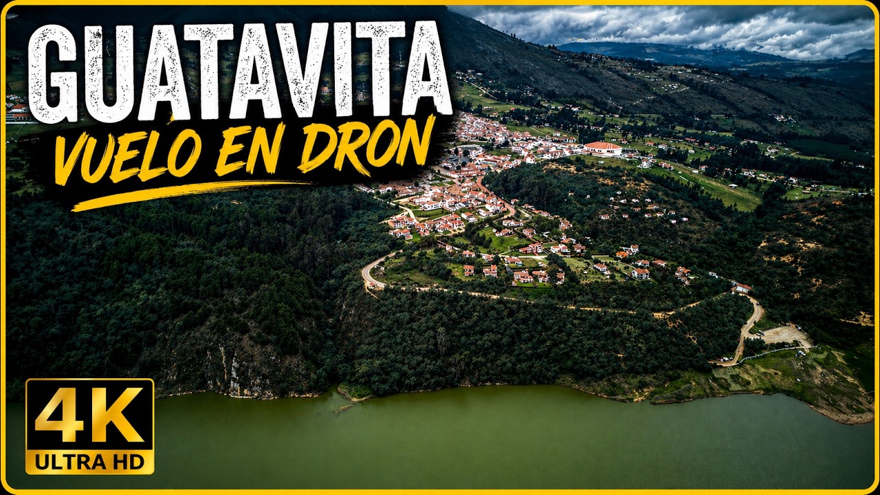 Guatavita desde el cielo | Dron 4K