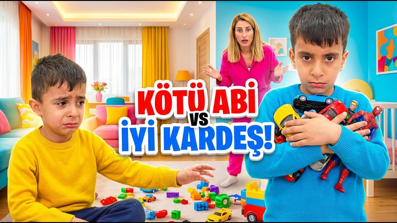 EYVAH! KÖTÜ ABİ KARDEŞİNE İZİN VERMİYOR ! 😱 | İYİ KARDEŞ vs KÖTÜ ABİ (CENGİZ YİGİT)