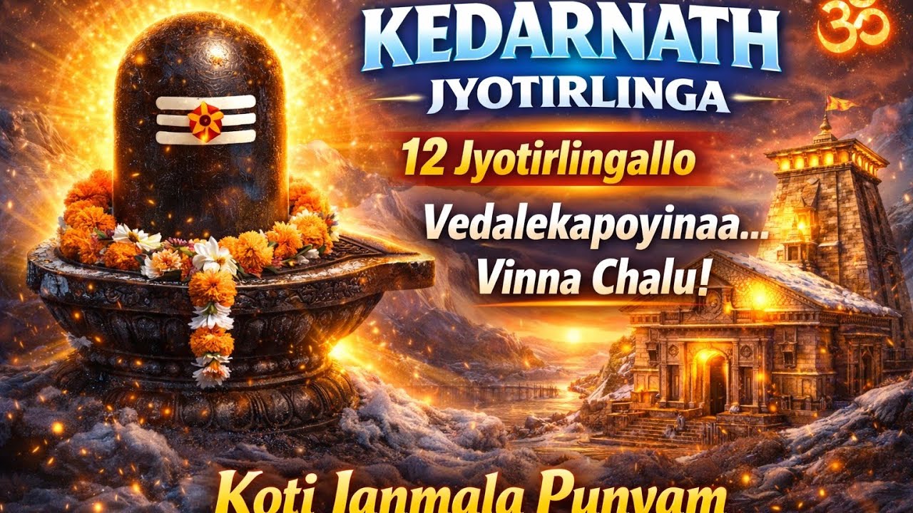 12 jyothirling lo 5 vadhi kedharnath jyothirling rahasyalu ithihasam telusa