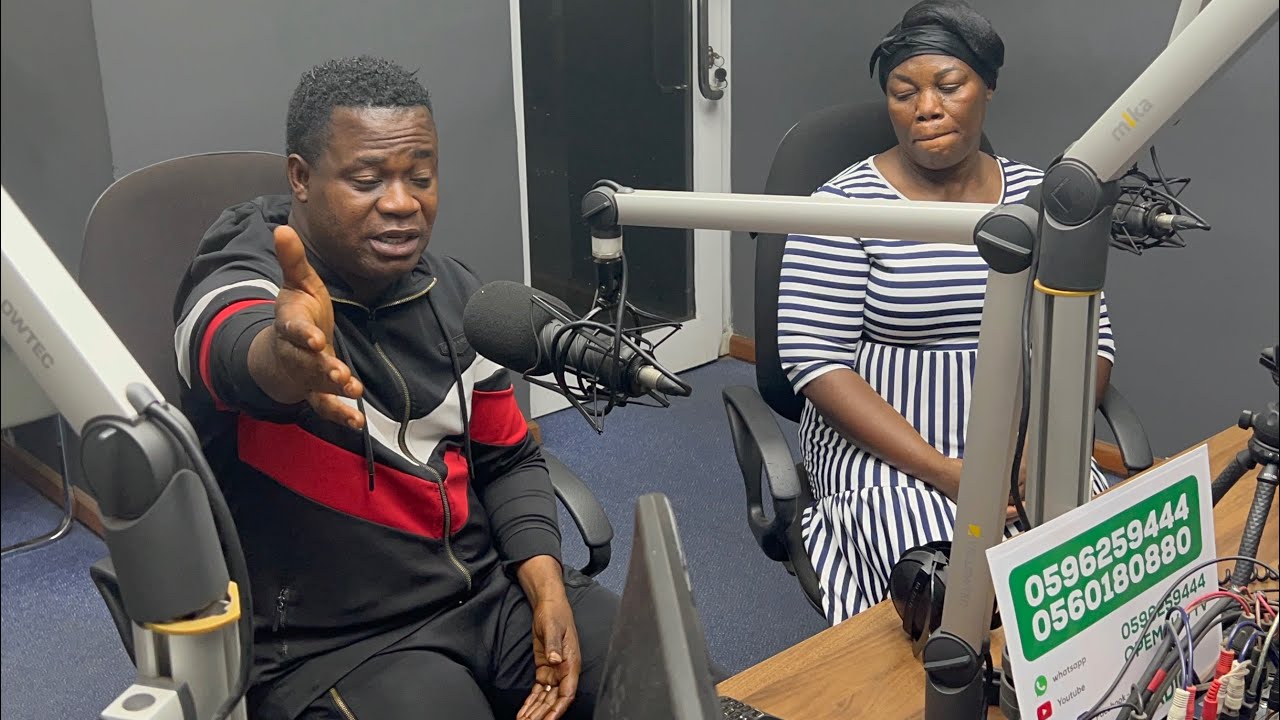 GREAT AMPONG goes deep on SDA Church, Life style, wife, Kids and many more on Opemsoc fm Kumasi