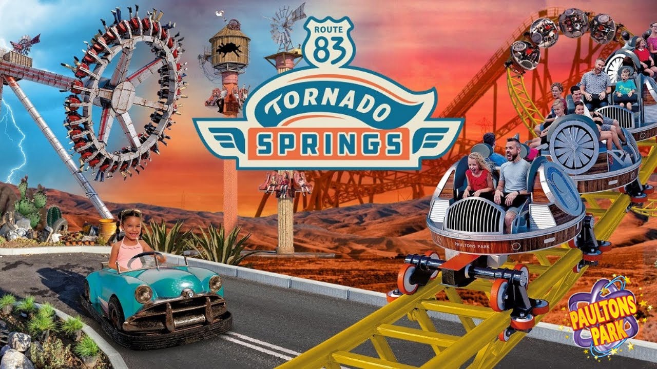 Tornado Springs at Paultons Park!