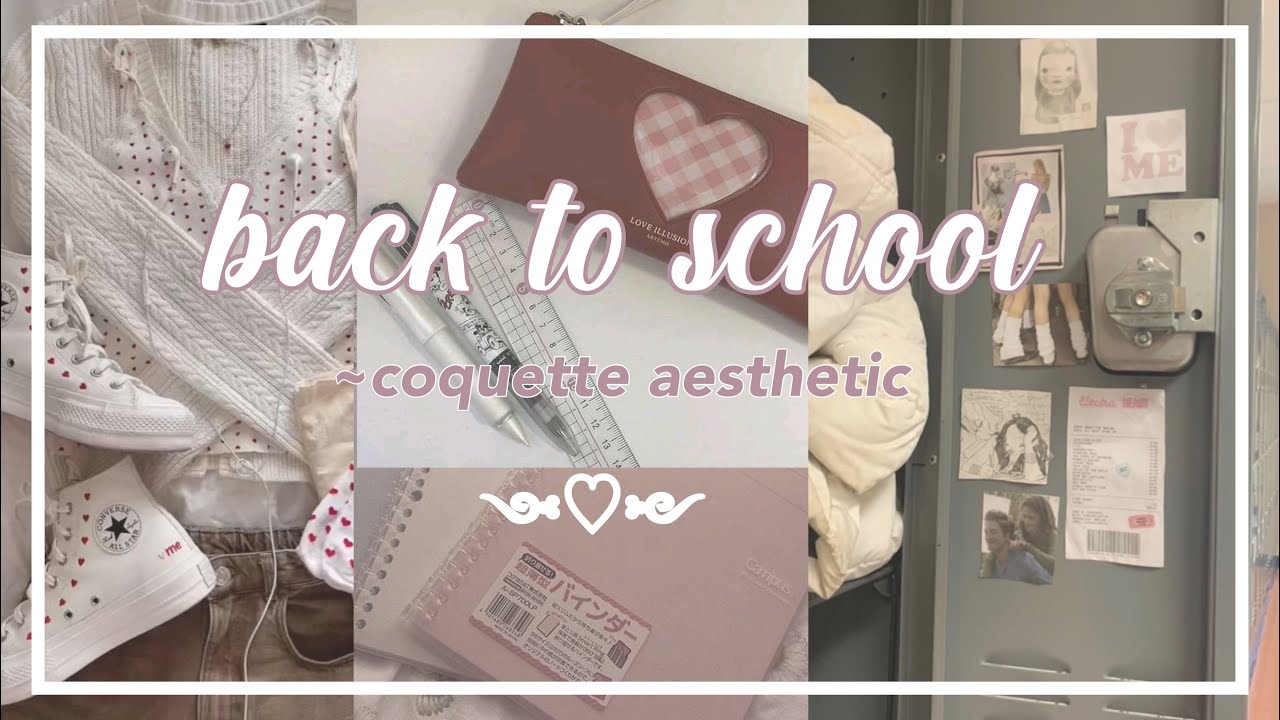 coquette and dollette tiktok compilation   - back to school hauls and tips˚ ༘♡ ⋆｡˚