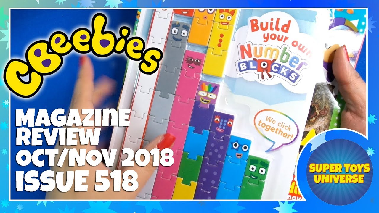 NUMBERBLOCKS CBeebies Magazine Issue 518 Oct/Nov 2018