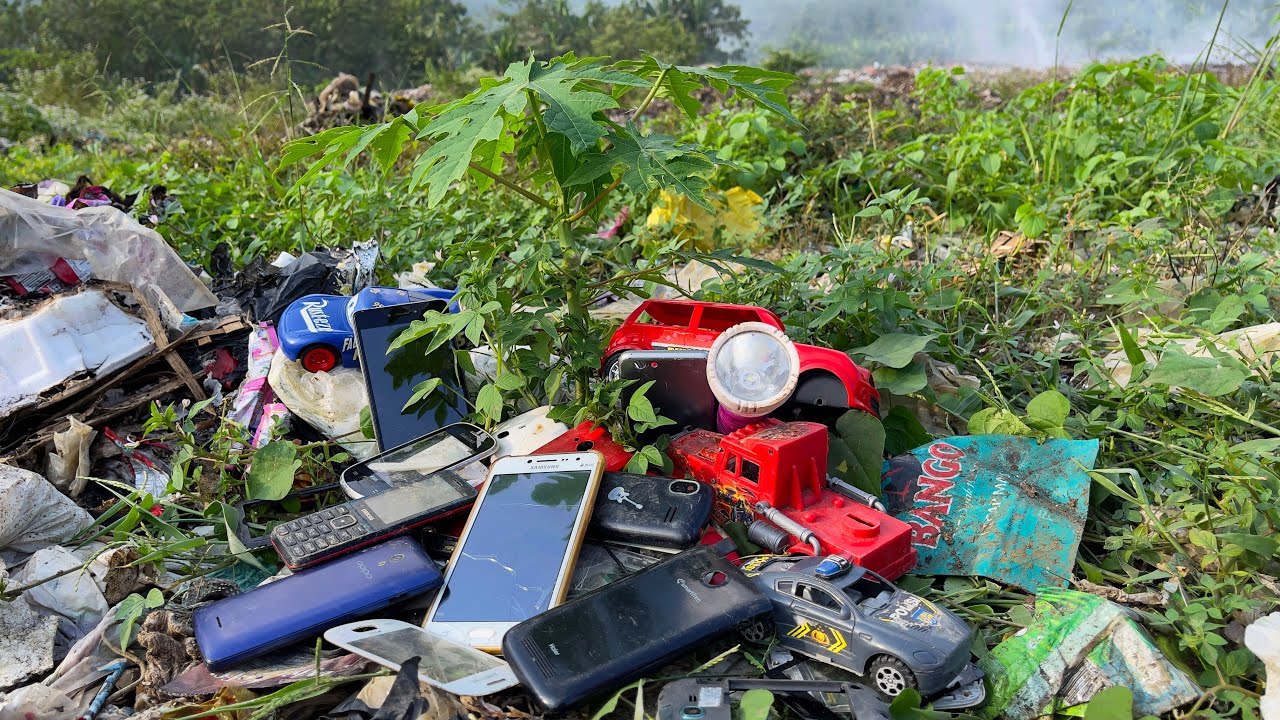 Restoration Phone Samsung Galaxy - Found a lot of old phones in the trash