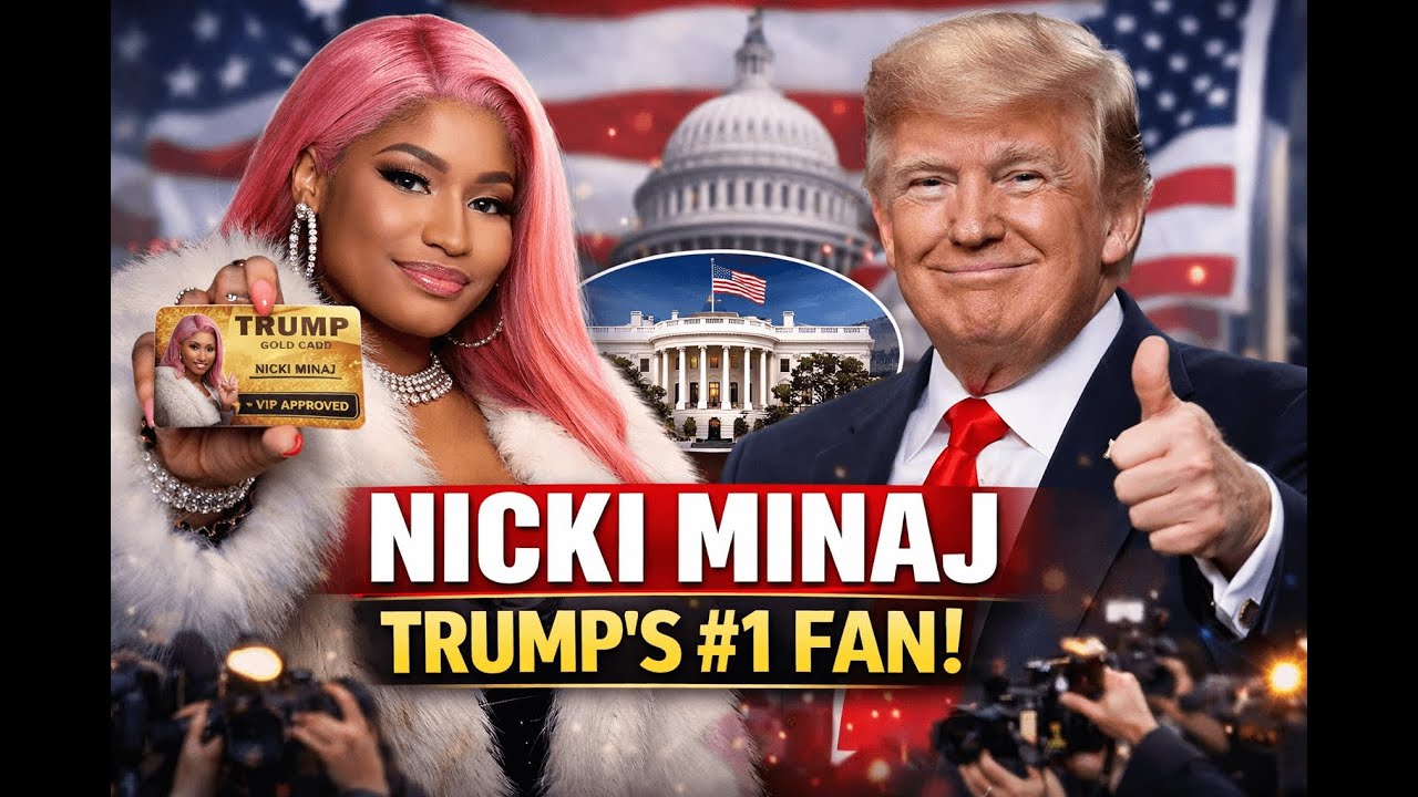 Nicki Minaj Declares Herself Trump’s “No. 1 Fan” in Shocking White House Moment