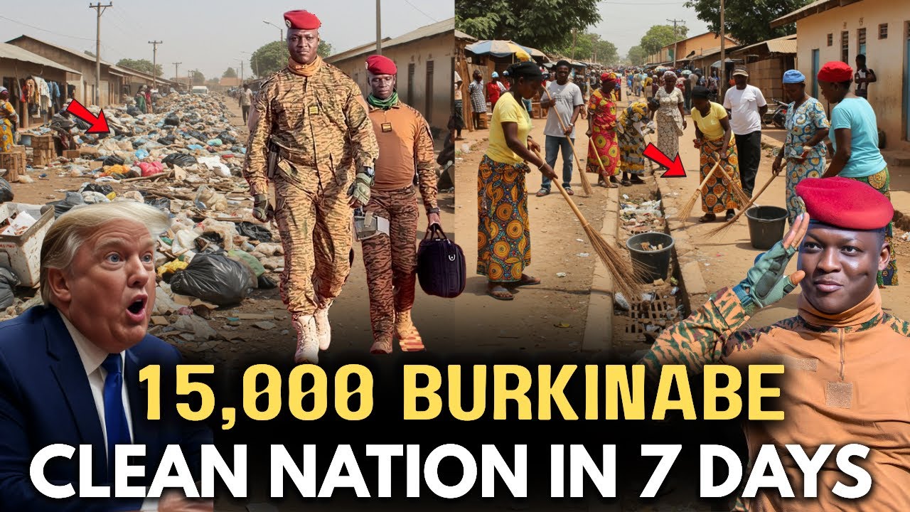 15,000 Burkinabe People Cleaned a Whole Country in 7 Days