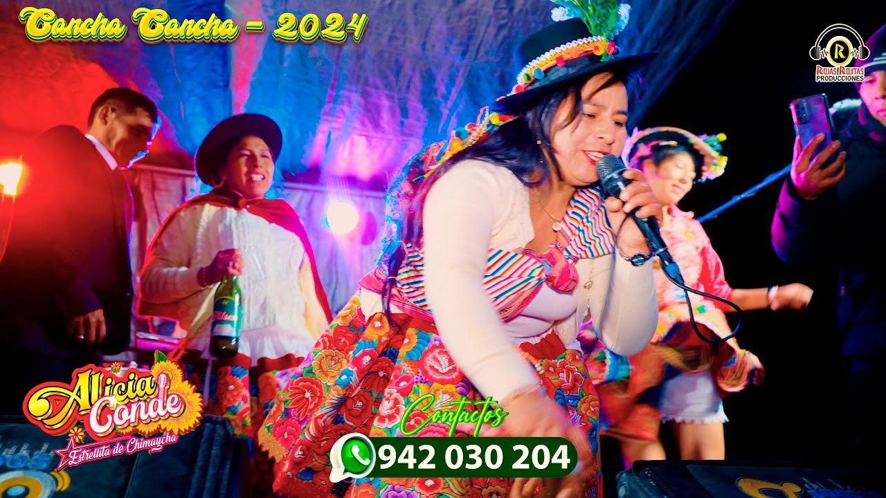 ALICIA CONDE CONCIERTO 2024🌺 WASIKI PUKUPI SAYAPAYARAYKI 🌺PRIMICIA EN CANCHA CANCHA - CHUSCHI