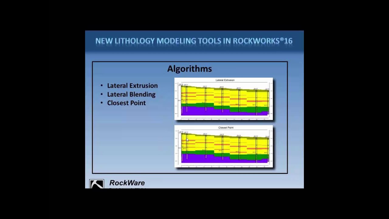 (RWW 22) RockWorks: New Lithology Modeling Tools (RockWorks16 Webinar)