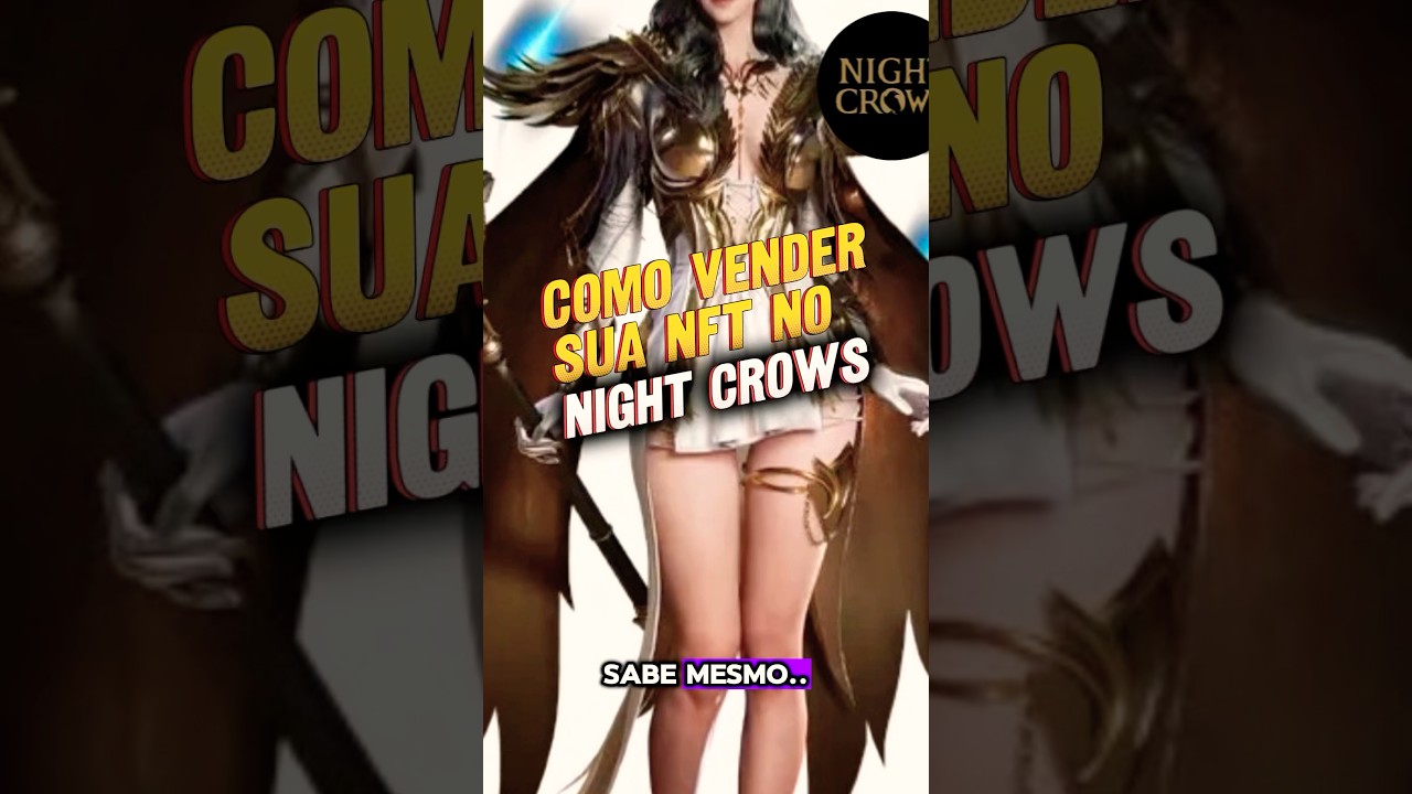 🤑💰Como vender sua NFT NIGHT CROWS! 💰🤑#nft #playtoearn #freetoplay