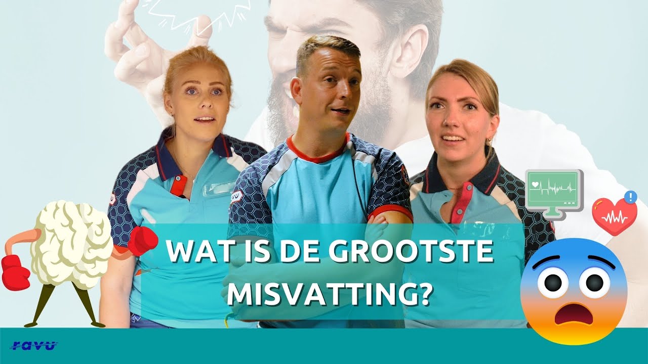 Wat is de grootste misvatting? Vraag het de ambulanceverpleegkundigen van de RAVU