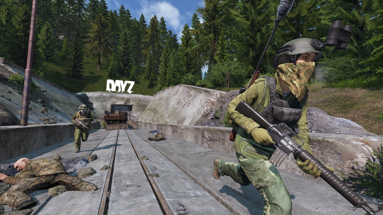 A Journey to the UNDERGROUND Bunker in Official DayZ