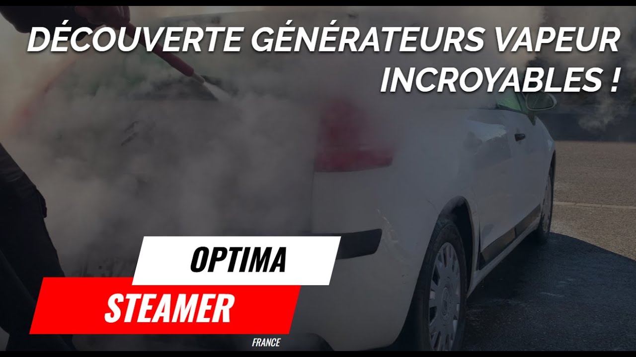 Découverte gamme Optima Steamer France !