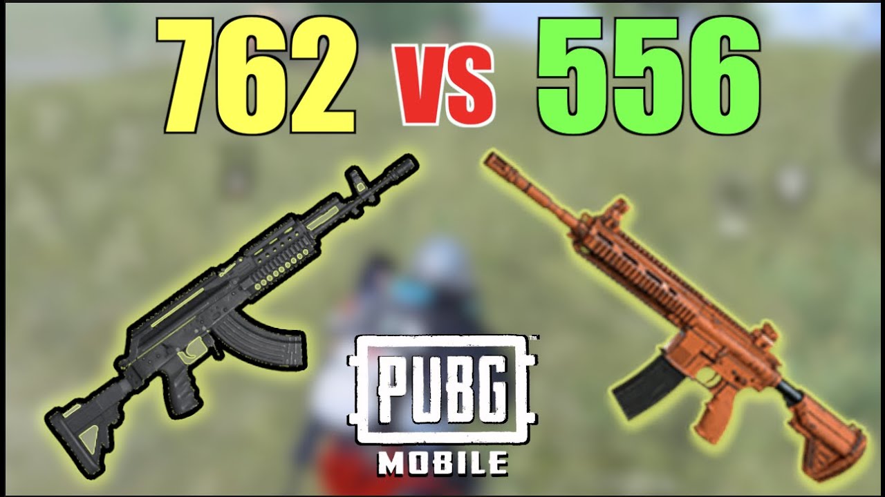 556 vs 762 Who Wins? pubg mobile
