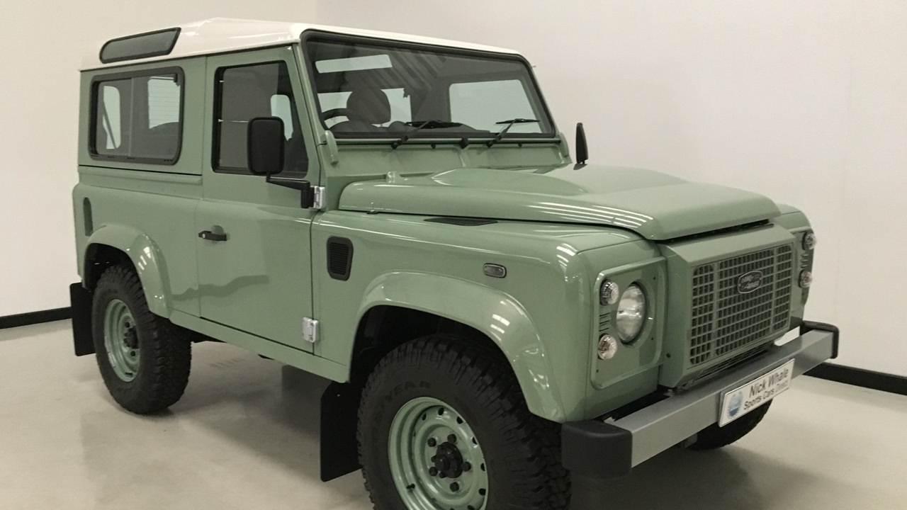 For sale-2015 Landrover Defender 90 Heritage Ltd Edition-Delivery Miles - Nick Whale Sports Cars