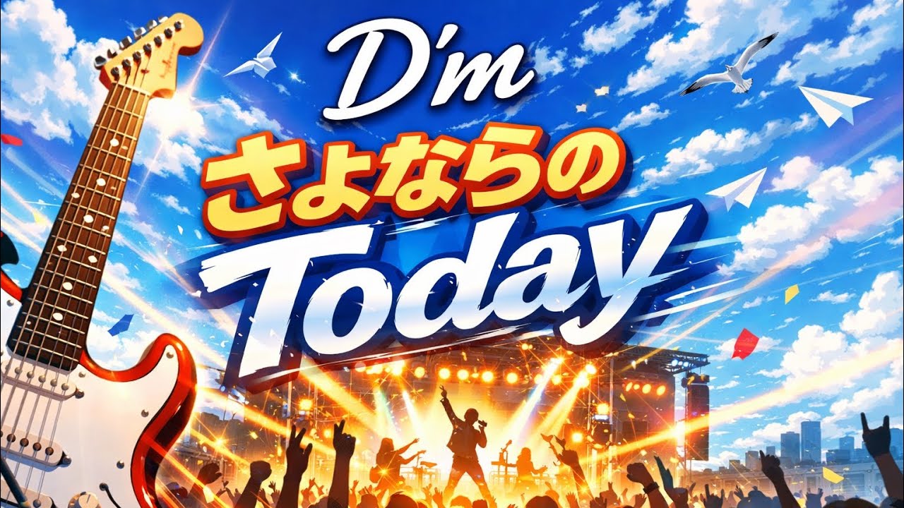 【素人作曲】さよならのToday / D'm