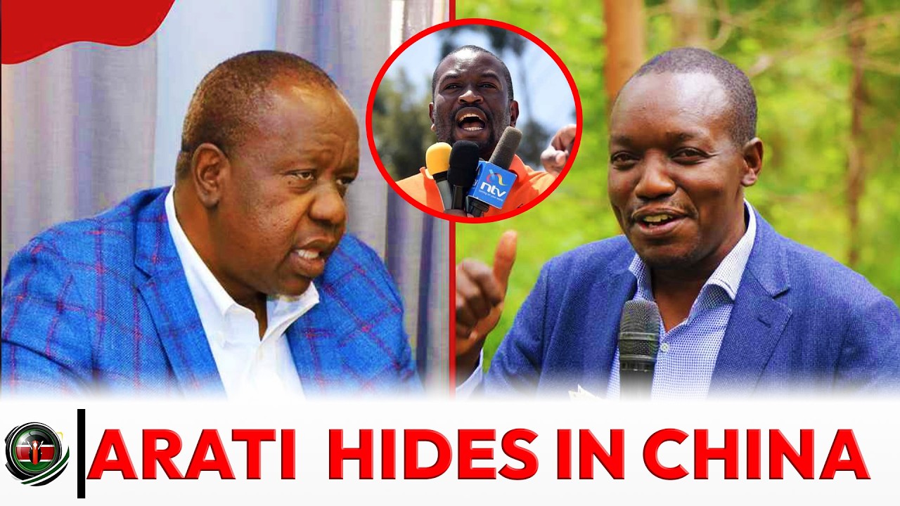 Simba Arati Hides In China After Being Summoned By Senate, Fearing Sifuna