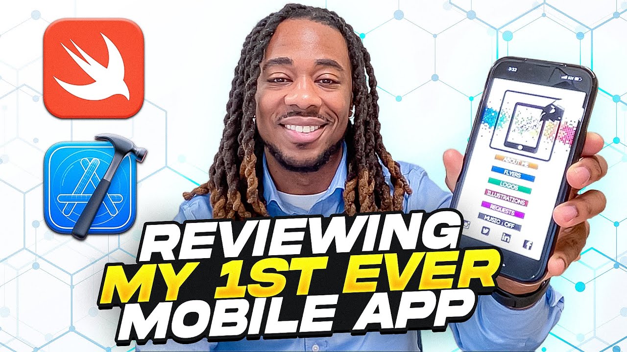 Reviewing The First Mobile App I Ever Made In 2014 | XCode & Swift | Review Of New App In Flutter