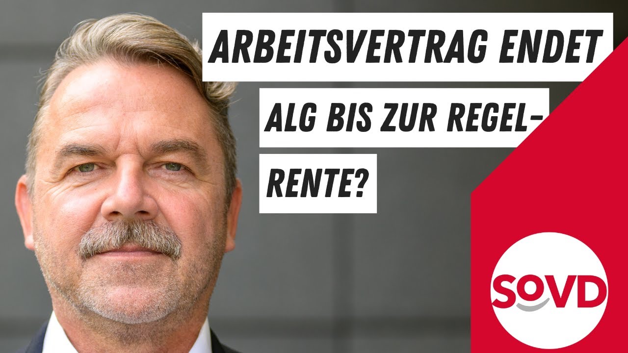 Arbeitsvertrag endet: Arbeitslos melden bis zur Regelaltersrente?