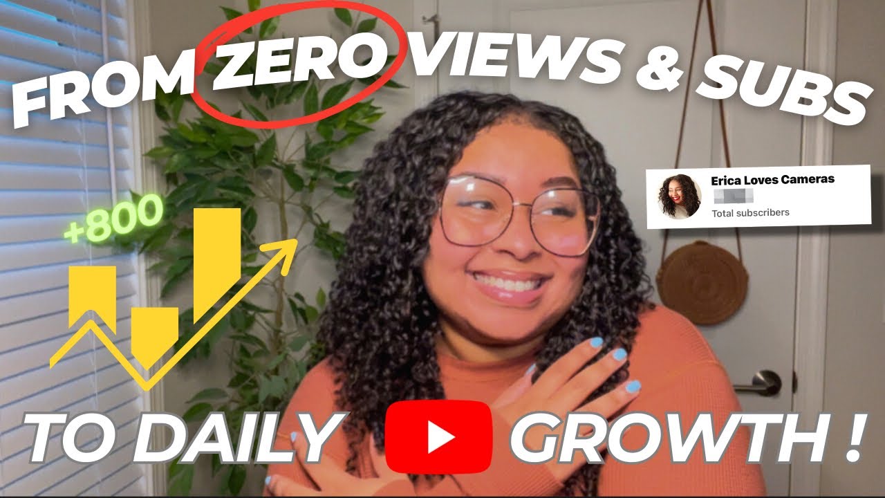 How I Grew on YouTube from ZERO to Gaining Subscribers FAST (Tips for Small Creators!)