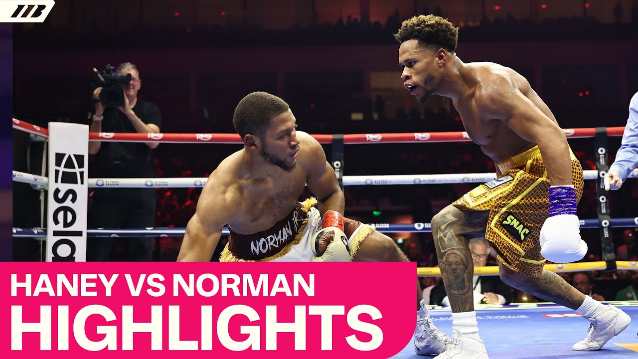 Devin Haney Becomes 3 Division Champ After Outclassing Brian Norman | Matchroom Boxing