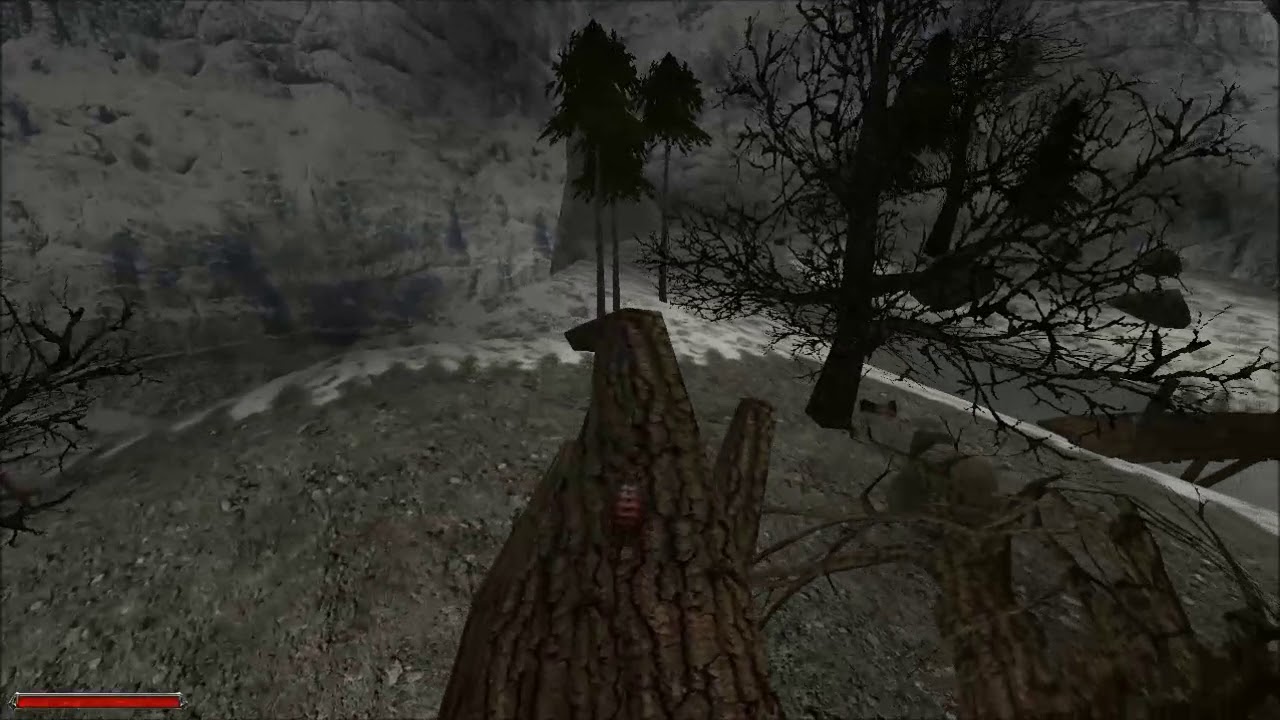 Gothic 2 meatbugs can climb trees