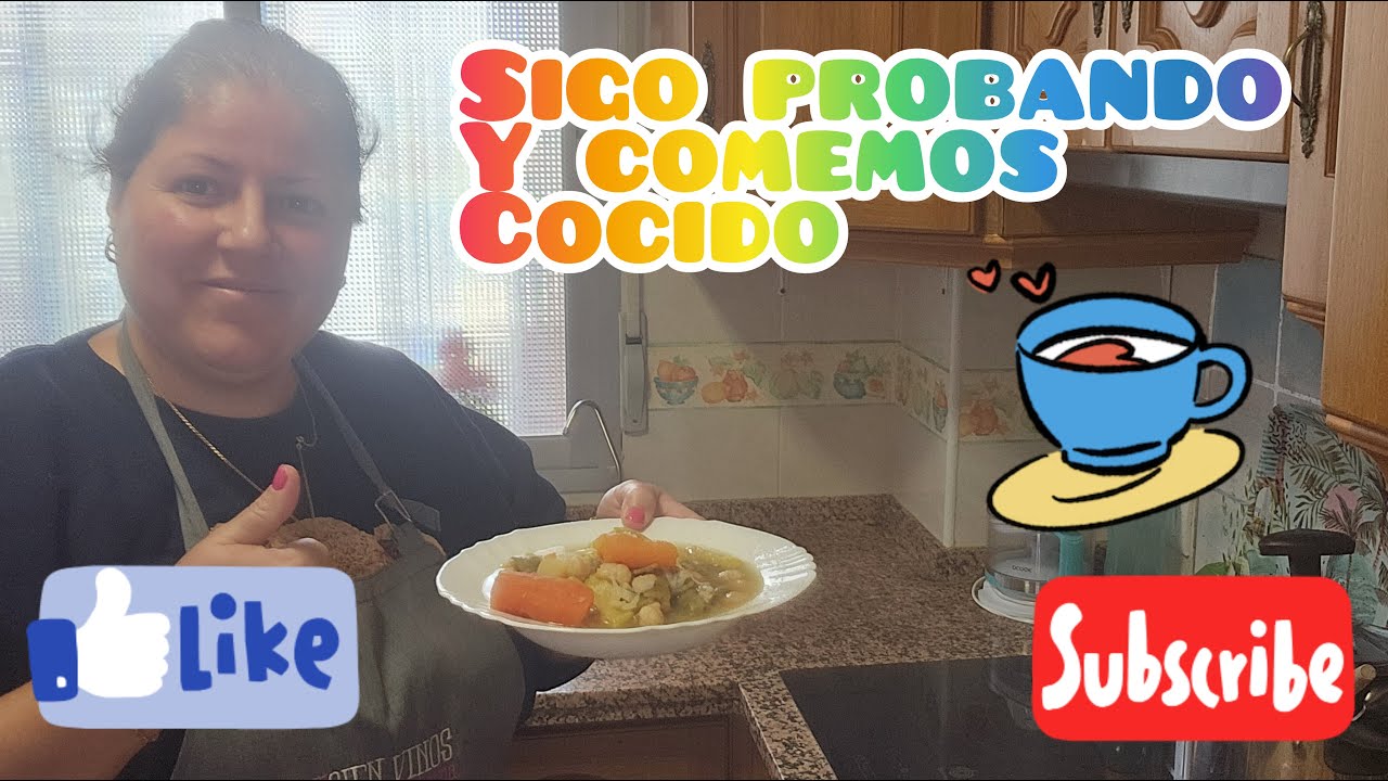 SIGO PROBANDO Y COMEMOS COCIDO 😎🫣🤗❤️