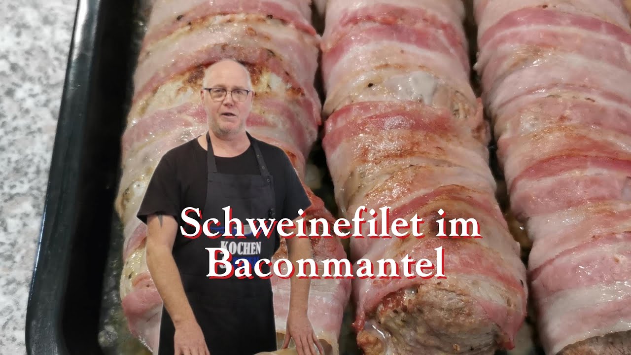 Schweinefilet im Baconmantel