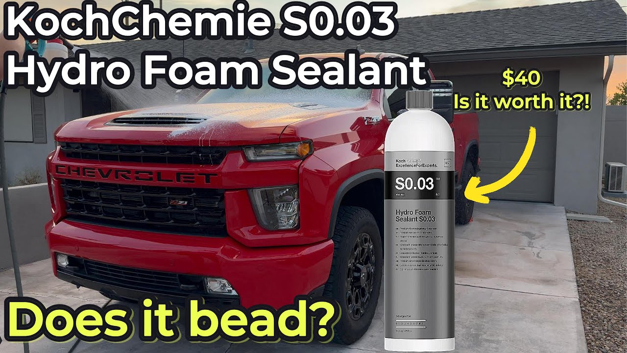 Лучший новый вспенивающийся герметик? KochChemie S0.03 Hydro Foam Sealant. Стоит ли он 40 долларов?!