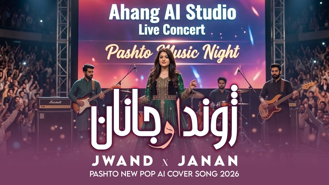 JWAND AW JANAN (AI Cover) | Pashto New Song 2026 | Tribute to Haroon Bacha G | Ahang AI Studio