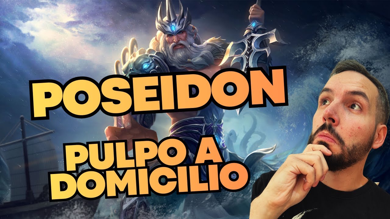 POSEIDON CON PULPO A DOMICILIO - Warchiwar - Smite 2 Rankeds