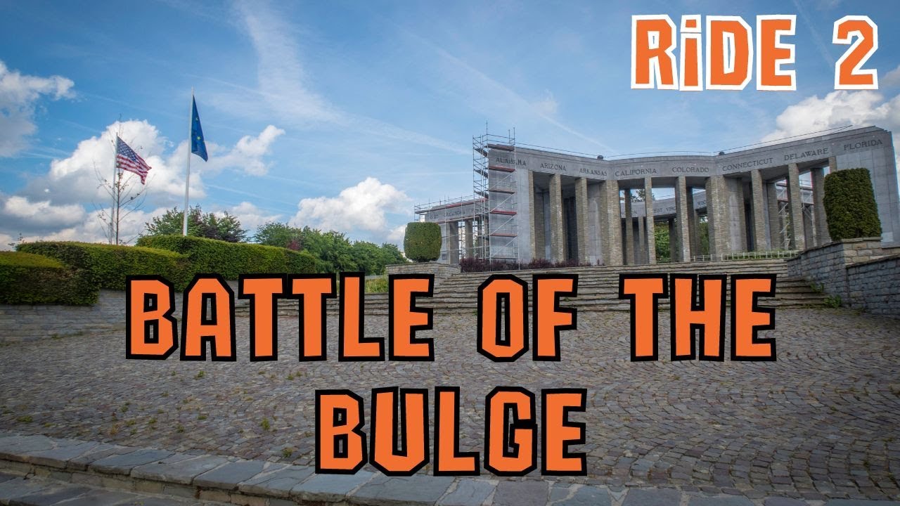 Motorcycle ride in the Belgian Ardennes:Clervaux | Diekirch | MemorialduMasdasson | BattleoftheBulge
