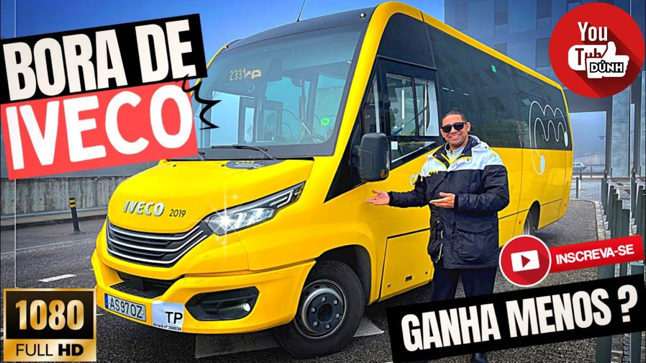🚍Bora de IVECO | Mini Autocarro automático #dunh #carris #autocarro #portugal #brasileirospelomundo