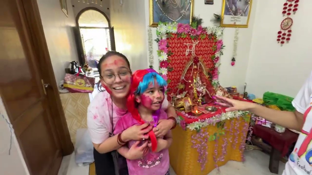 Holi party 🥳 