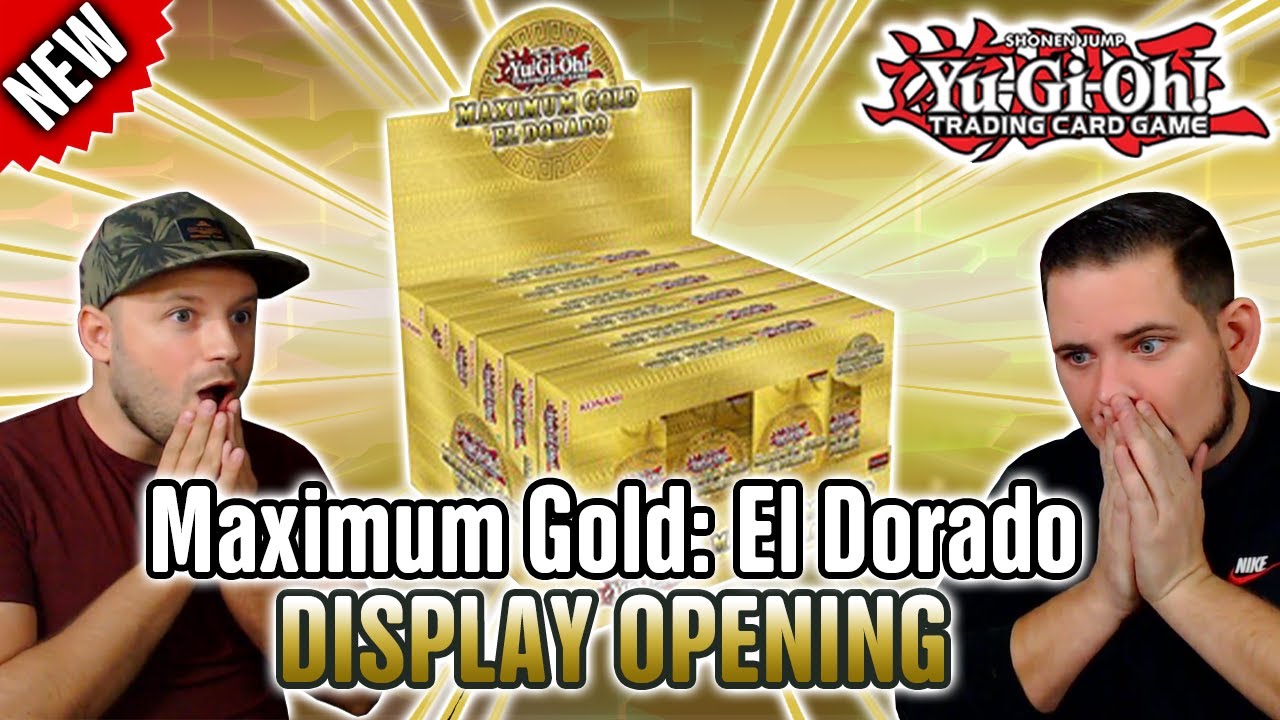 Maximum Gold: El Dorado opening | Yugioh Maximum Gold: El Dorado Display Opening Deutsch MGED