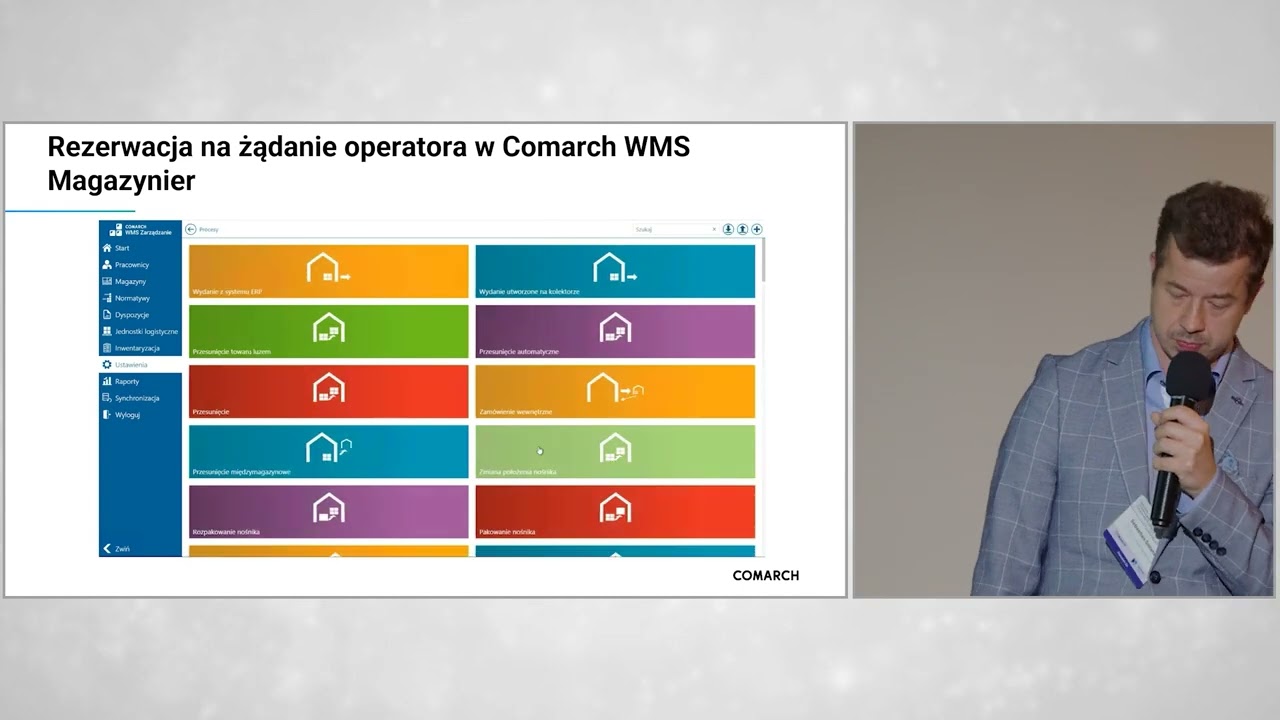 Sebastian Smiatek, Comarch ERP XL i Comarch WMS – dobrana para