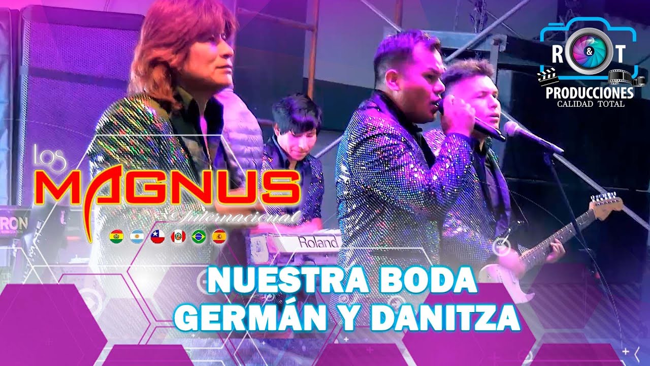 Los Magnus en Vivo | 2025 | Boda de Germán y Danitza (Sábado) | Sucre