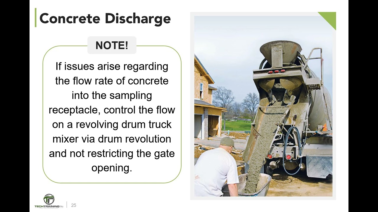 ASTM C172: Standard Practice for SamplING Freshly Mixed Concrete