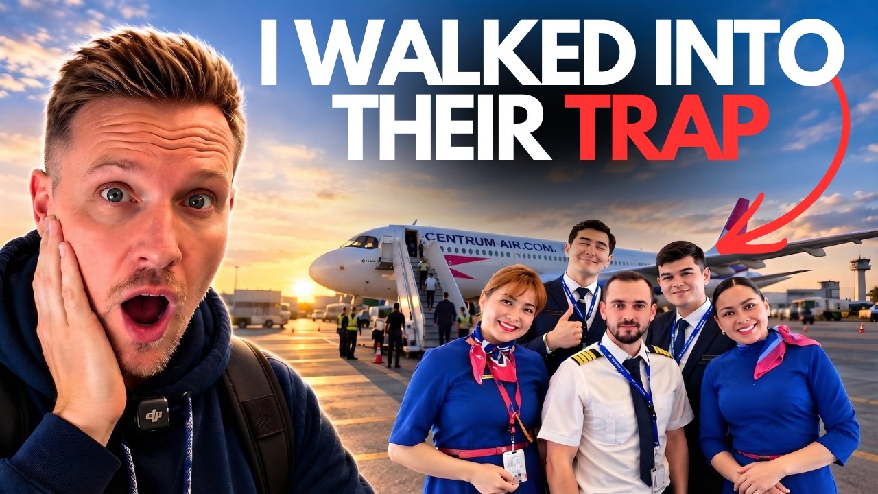 I walked RIGHT Into their TRAP: My Centrum Air Flight!