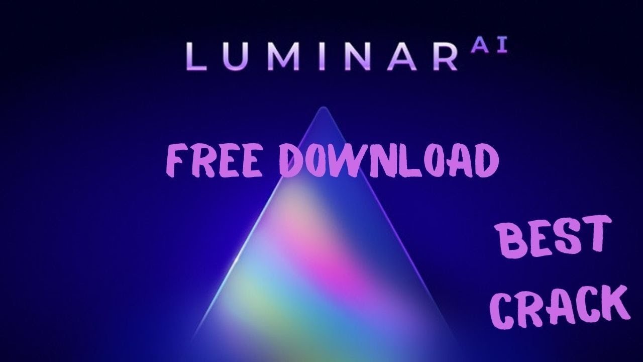 LUMINAR AI CRACK  | LUMINAR AI CRACK DOWNLOAD | LUMINAR AI CRACK 2022 | FULL TUTORIAL