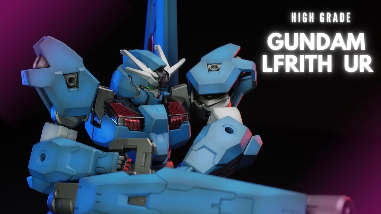 HG 1/144 GUNDAM LFRITH UR Custom Painted Build #gundam #gunpla #thewitchfrommercury