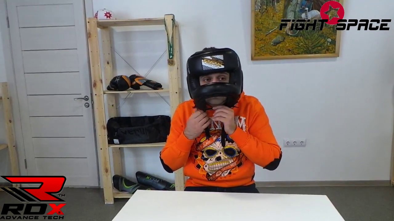 Видеообзор на шлем RDX Head Guard HGR T2 BAR