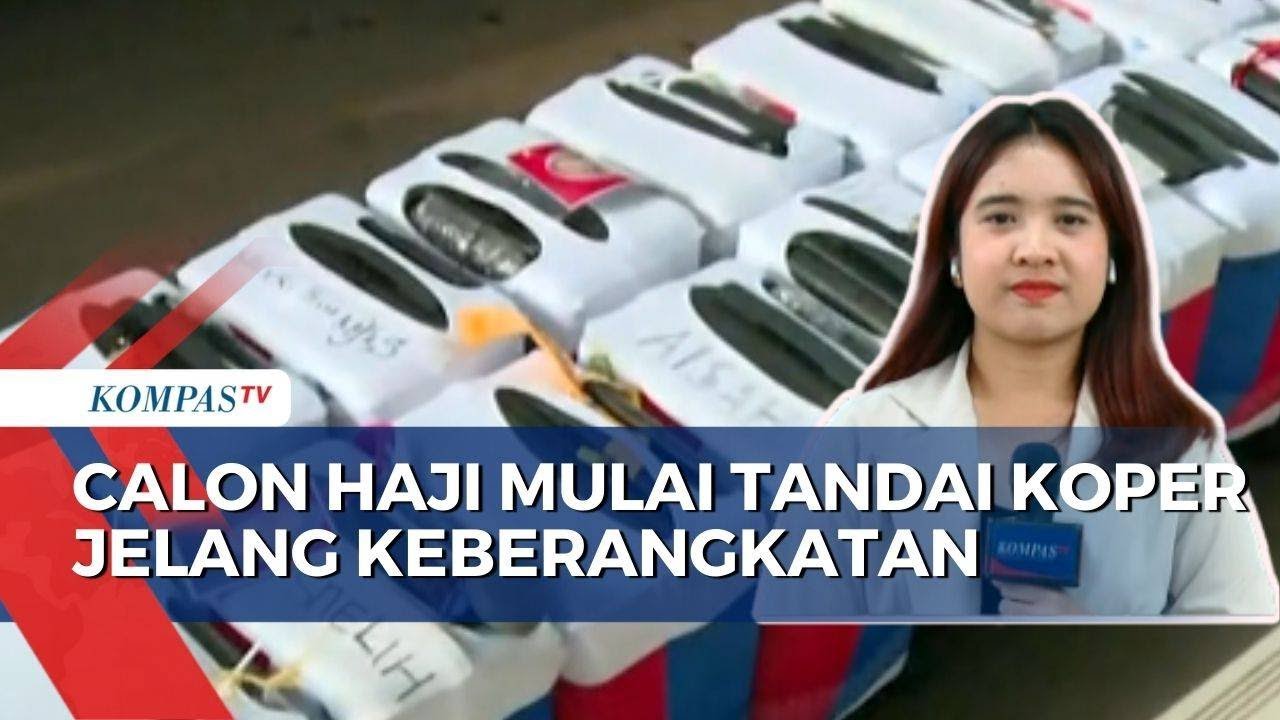 Persiapan Jelang Keberangkatan, Calon Haji di Pondok Gede Tandai Koper Pribadi