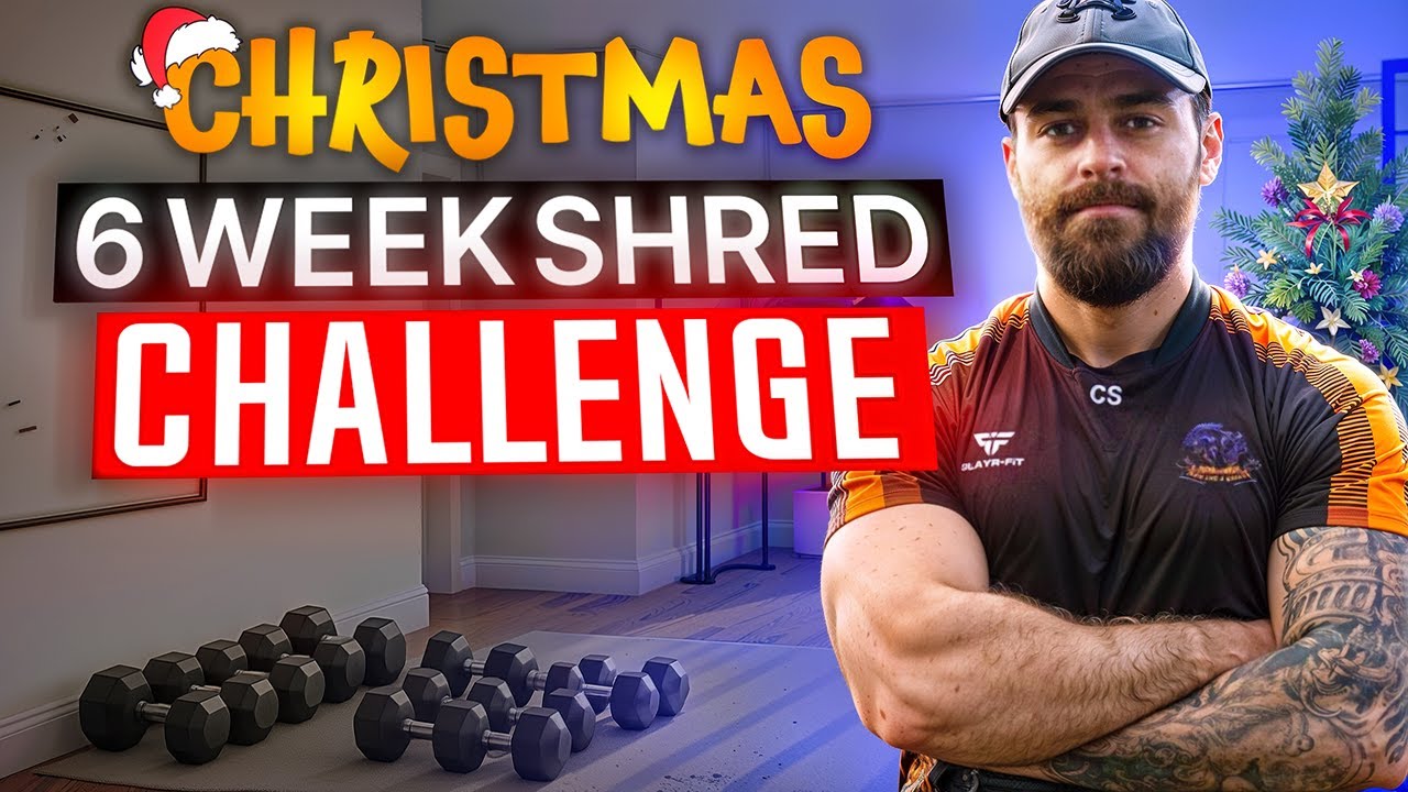 Сила всего тела и рельеф — день 1 Рождественский челлендж 🎄