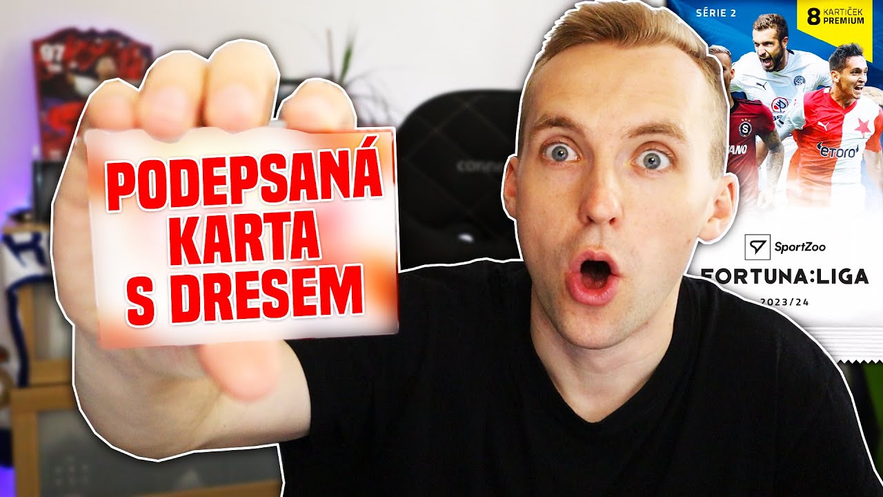 PODEPSANÁ KARTA S DRESEM! 😱 NOVÉ FORTUNA:LIGA KARTY!