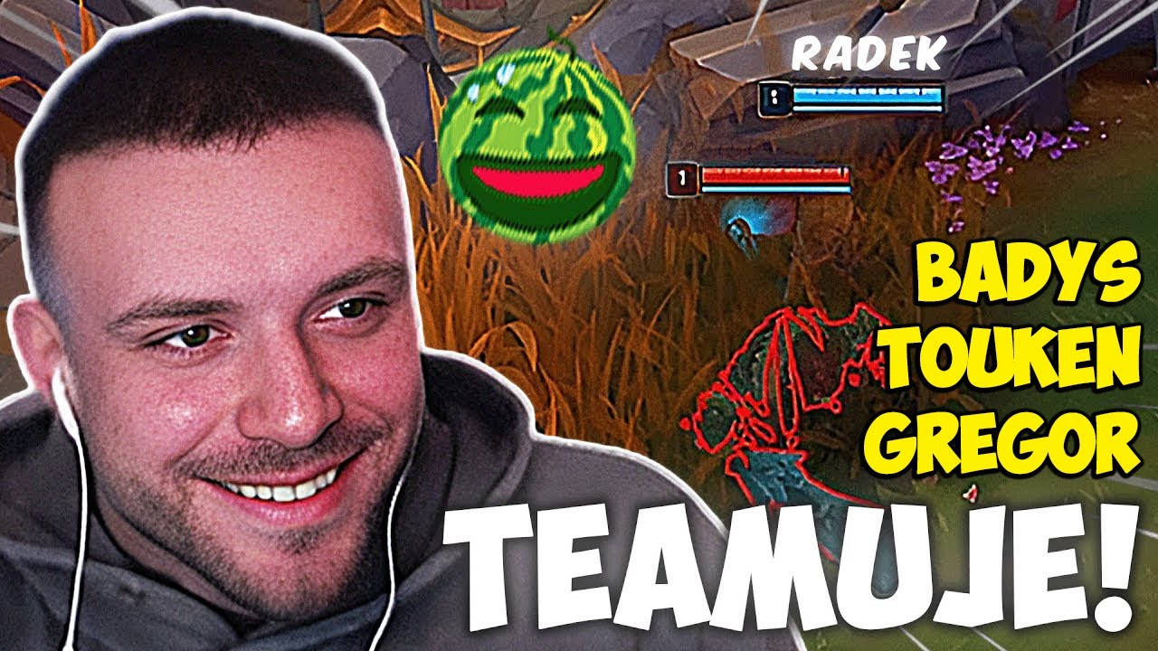 RADEK TEAMUJE! | Restt | Lolko w/ Badys, Gregor, Radek, Touken