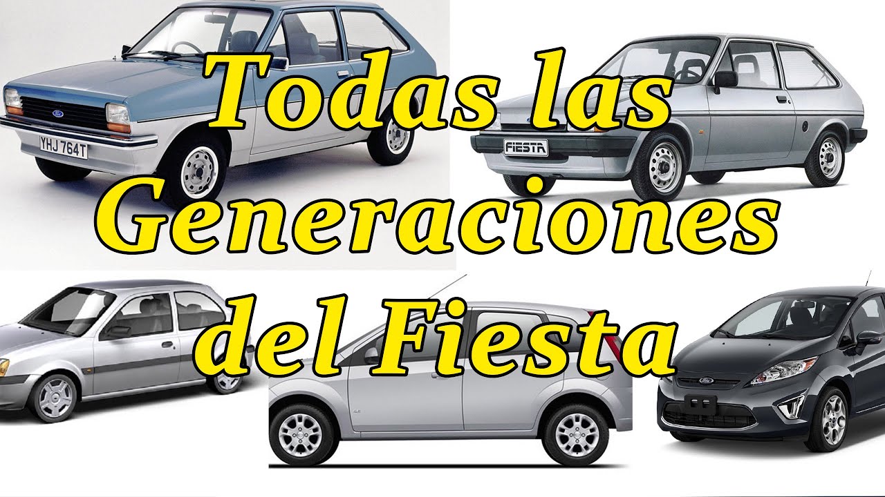 TODAS LAS GENERACIONES DEL FORD FIESTA | HISTORIA DEL FIESTA
