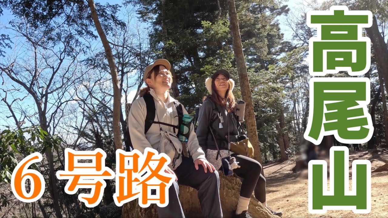 【高尾山】大寒波の中6号路で登ってきた。
